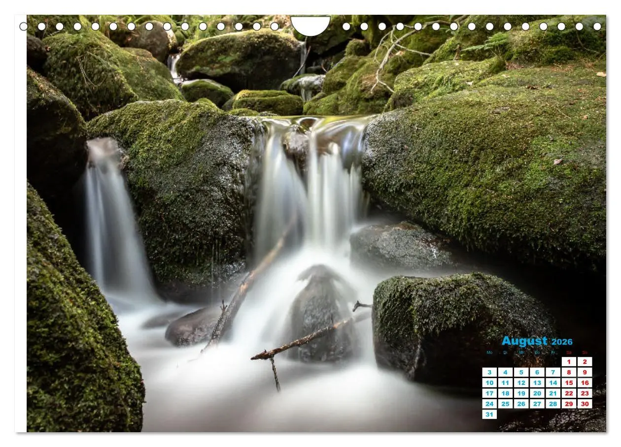 Bild: 9783457582138 | Wasserfall im Bühlertal (Wandkalender 2026 DIN A4 quer), CALVENDO...
