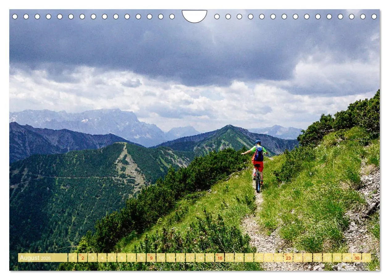 Bild: 9783457652138 | Einrad Downhill (Wandkalender 2026 DIN A4 quer), CALVENDO...