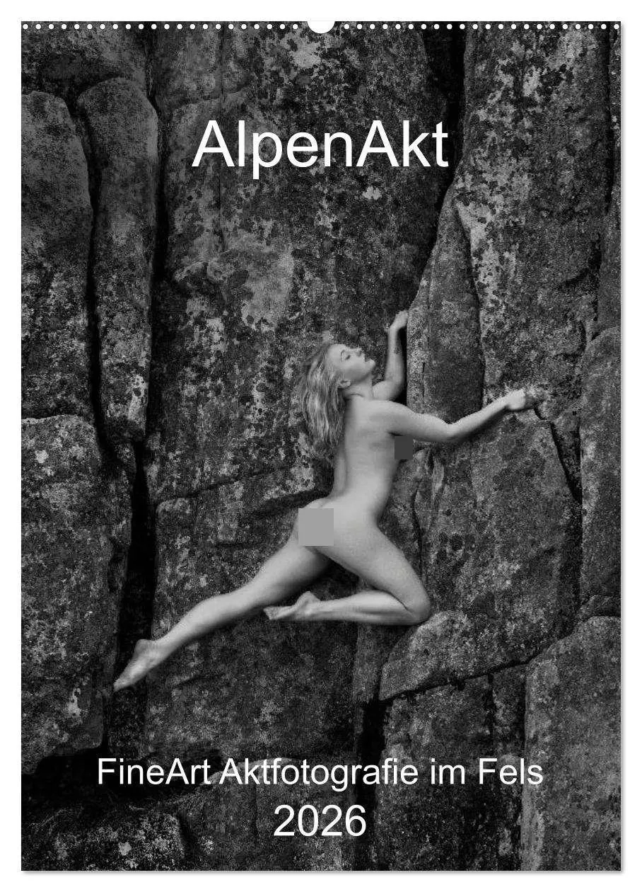 Cover: 9783516362138 | AlpenAkt 2026 (Wandkalender 2026 DIN A2 hoch), CALVENDO Monatskalender
