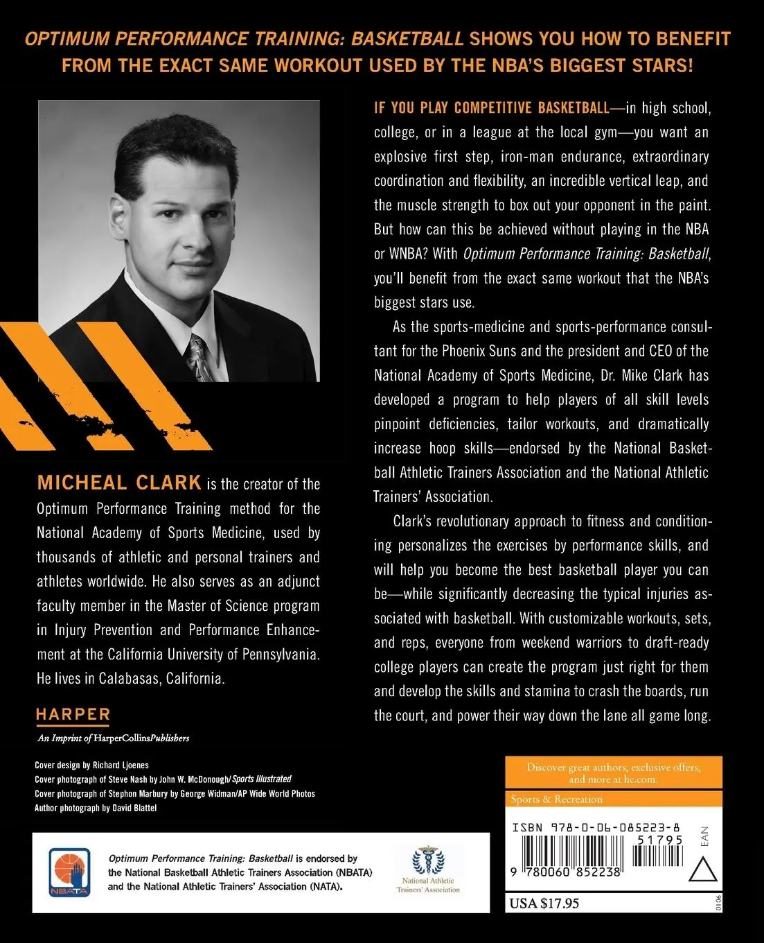 Rückseite: 9780060852238 | Optimum Performance Training | Micheal Clark | Taschenbuch | Englisch