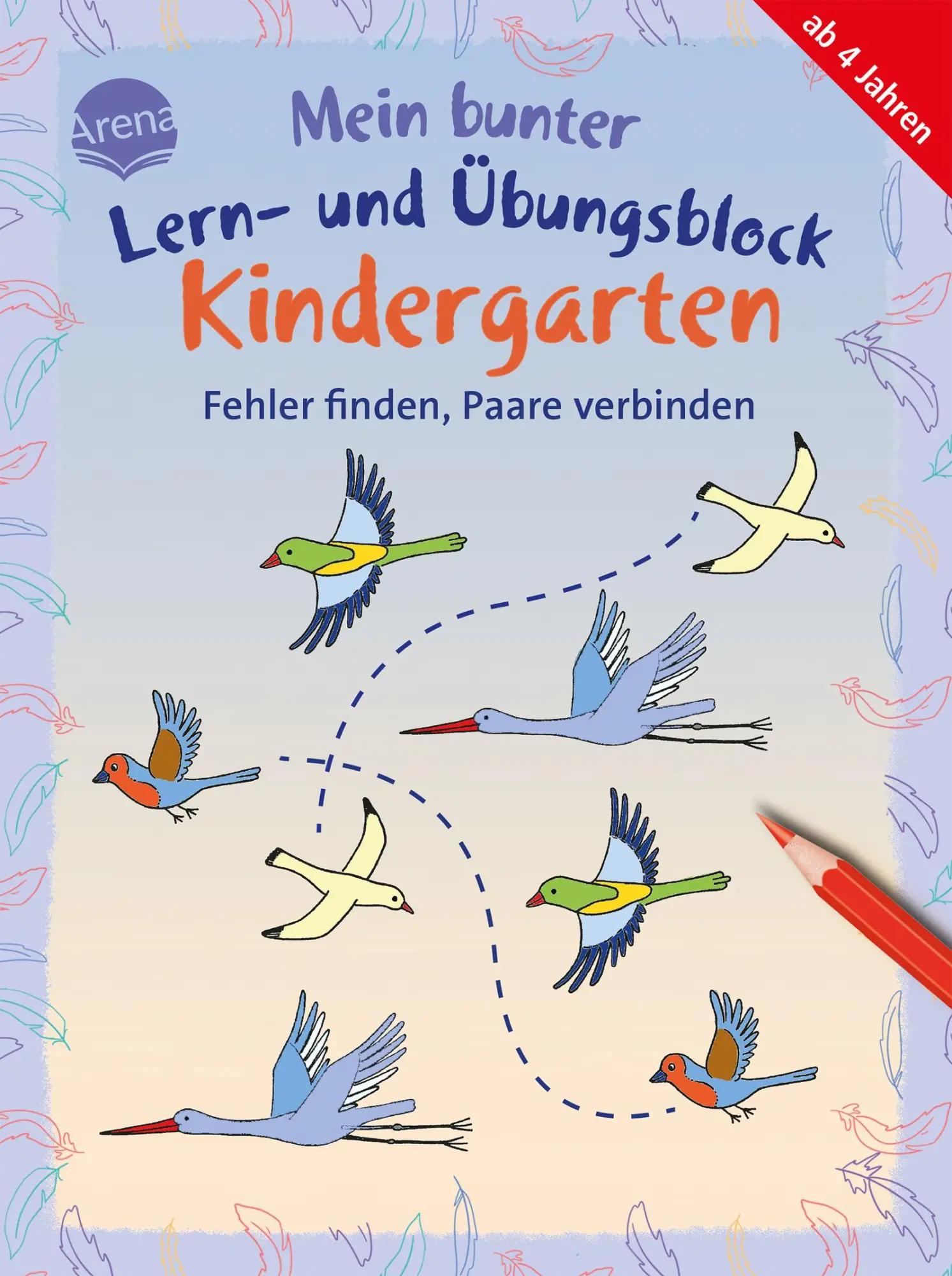 Cover: 9783401722238 | Mein bunter Lern- und Übungsblock Kindergarten. Fehler finden,...