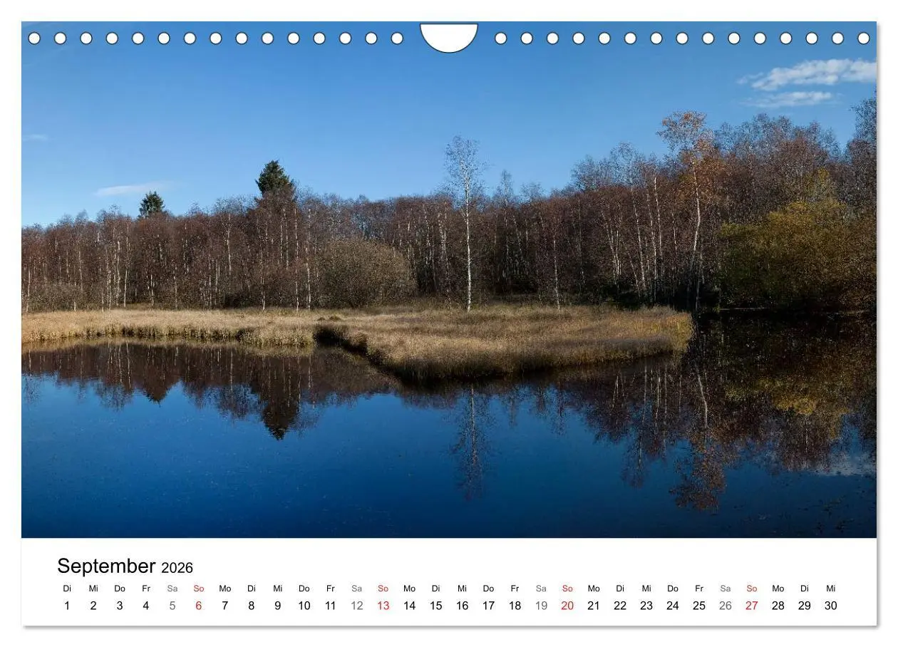 Bild: 9783457952238 | Die Rhön (Wandkalender 2026 DIN A4 quer), CALVENDO Monatskalender