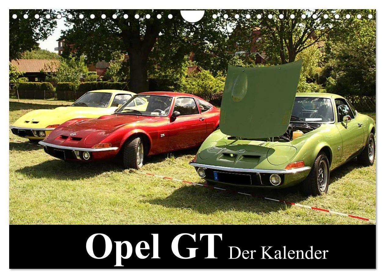 Cover: 9783594022238 | Opel GT Der Kalender (Wandkalender 2027 DIN A4 quer), CALVENDO...