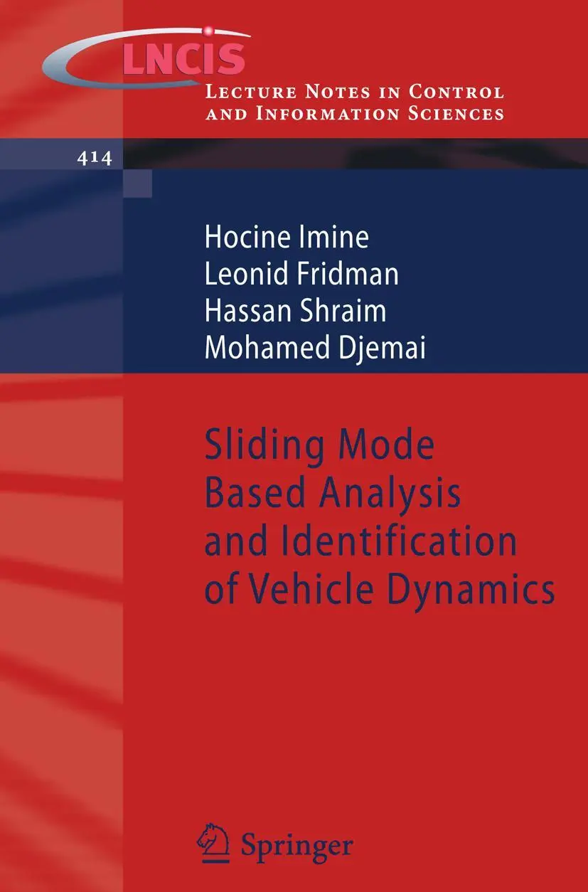 Cover: 9783642222238 | Sliding Mode Based Analysis and Identification of Vehicle Dynamics | x