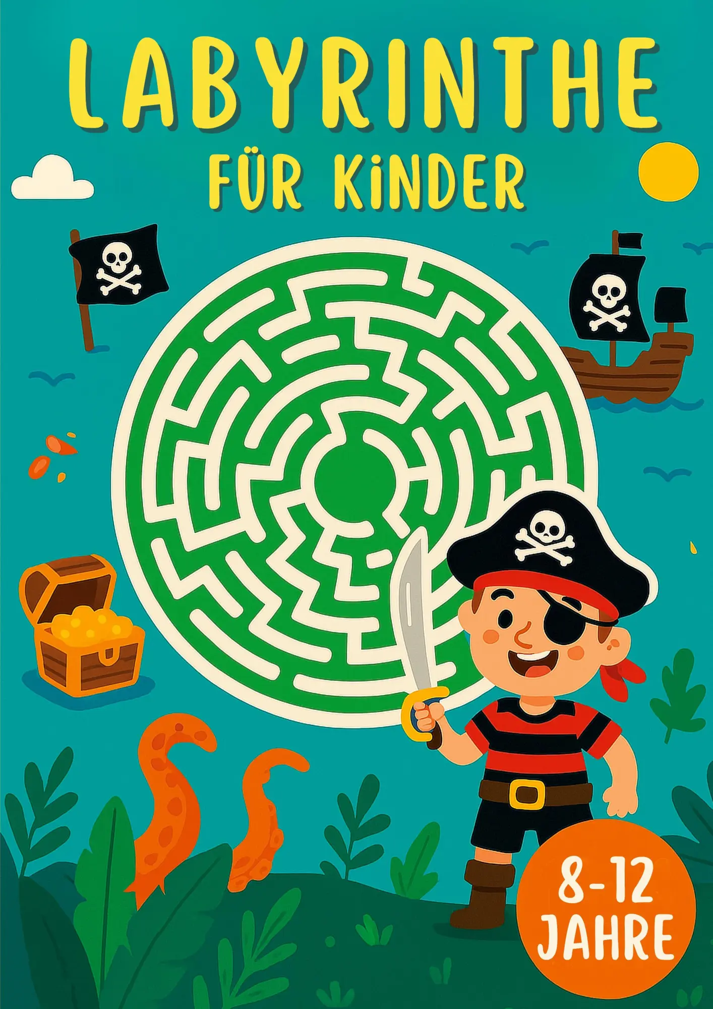 Cover: 9783691042238 | Labyrinthe für Kinder 8-12 Jahre | Happy Koala Publishing | Buch