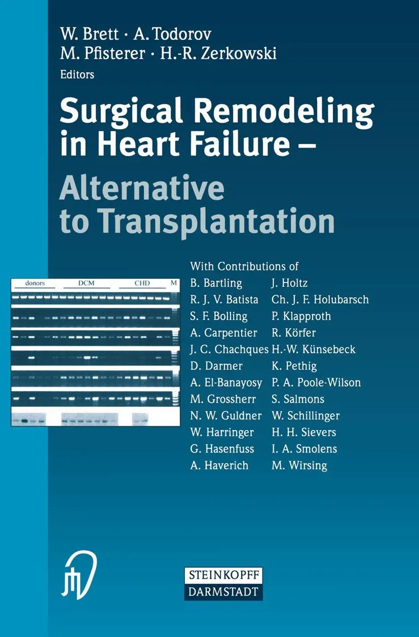 Cover: 9783798512238 | Surgical Remodeling in Heart Failure | Alternative to Transplantation