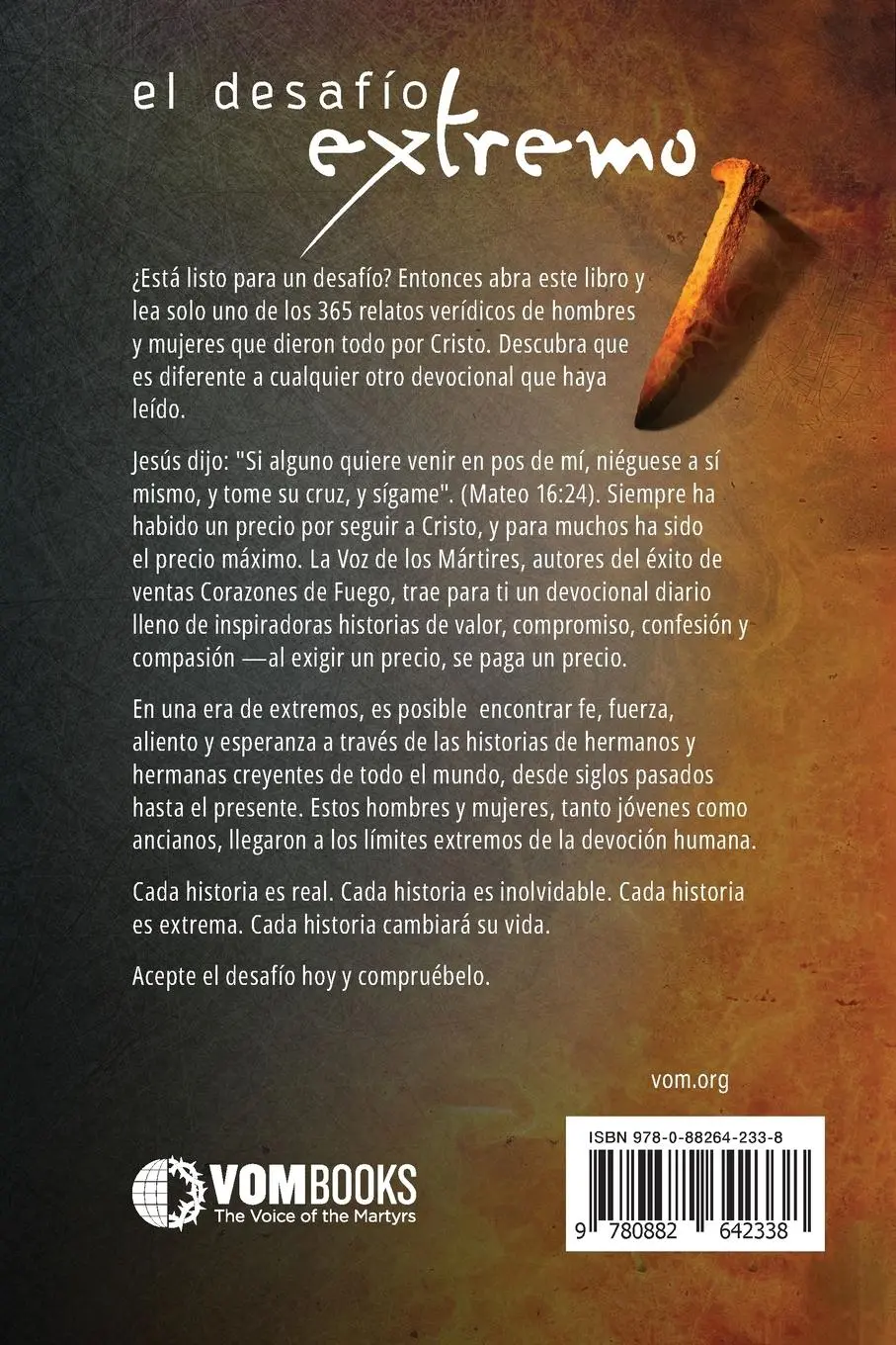 Rückseite: 9780882642338 | Extreme Devotion / Devoción Extrema | The Voice Of The Martyrs | Buch