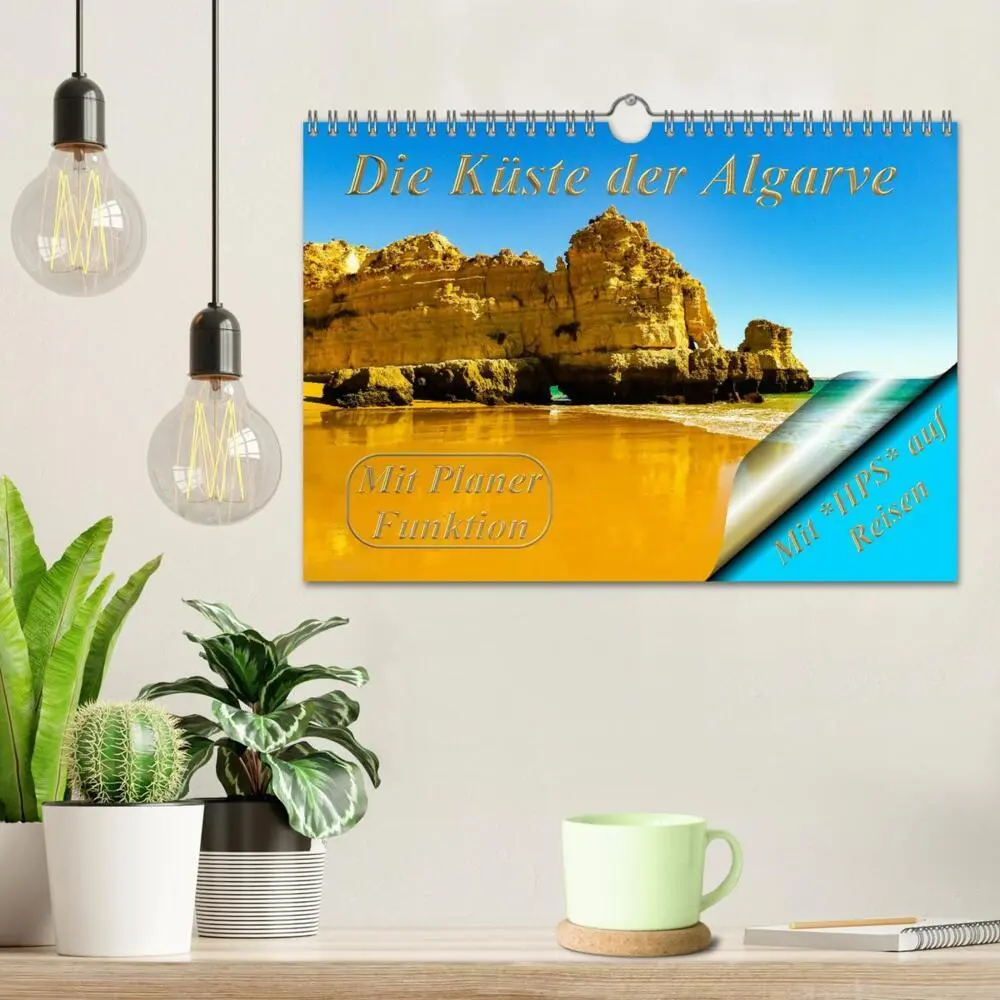 Bild: 9783435092338 | Die Küste der Algarve (Wandkalender 2025 DIN A4 quer), CALVENDO...