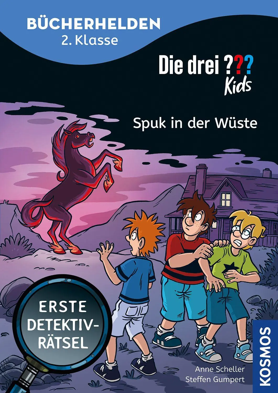 Cover: 9783440182338 | Die drei ??? Kids, Bücherhelden 2. Klasse, Spuk in der Wüste | Buch