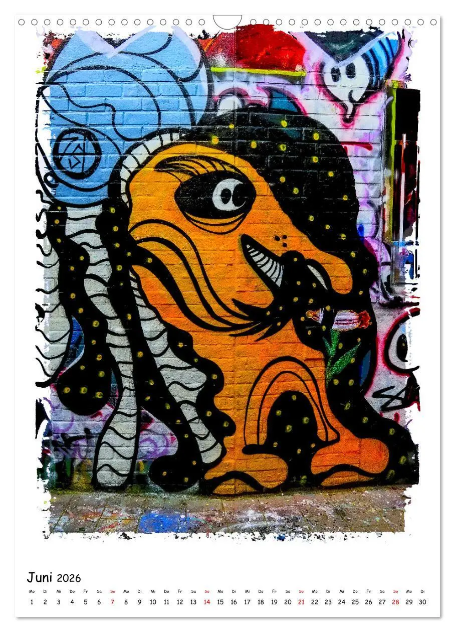 Bild: 9783516272338 | Street Art in Gent (Wandkalender 2026 DIN A3 hoch), CALVENDO...