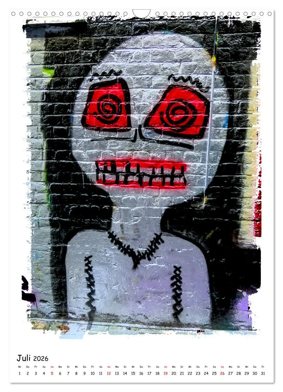 Bild: 9783516272338 | Street Art in Gent (Wandkalender 2026 DIN A3 hoch), CALVENDO...