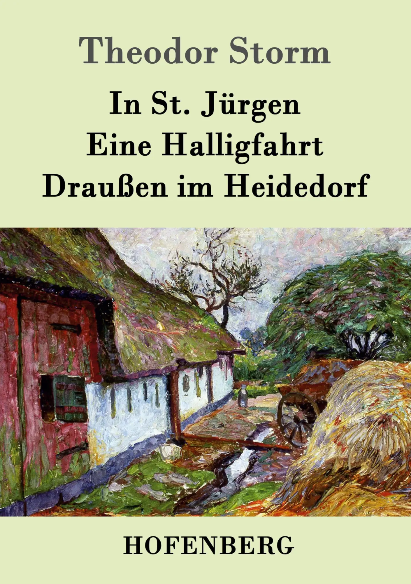 Cover: 9783843042338 | In St. Jürgen / Eine Halligfahrt / Draußen im Heidedorf | Storm | Buch