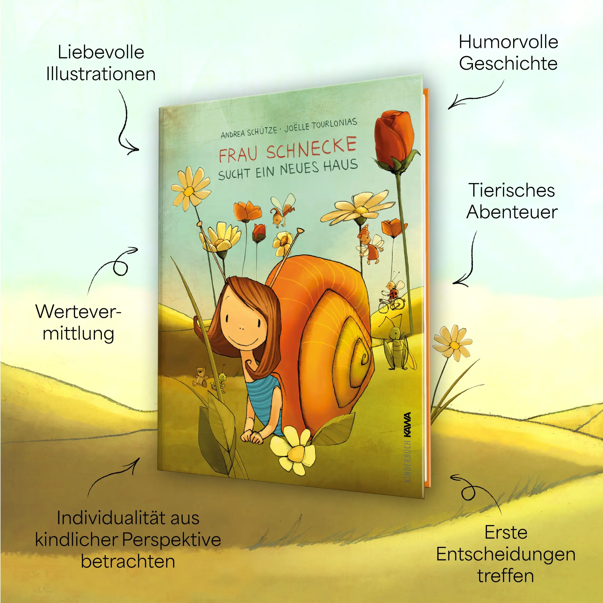Bild: 9783986602338 | Frau Schnecke sucht ein neues Haus | Andrea Schütze | Buch | 32 S.