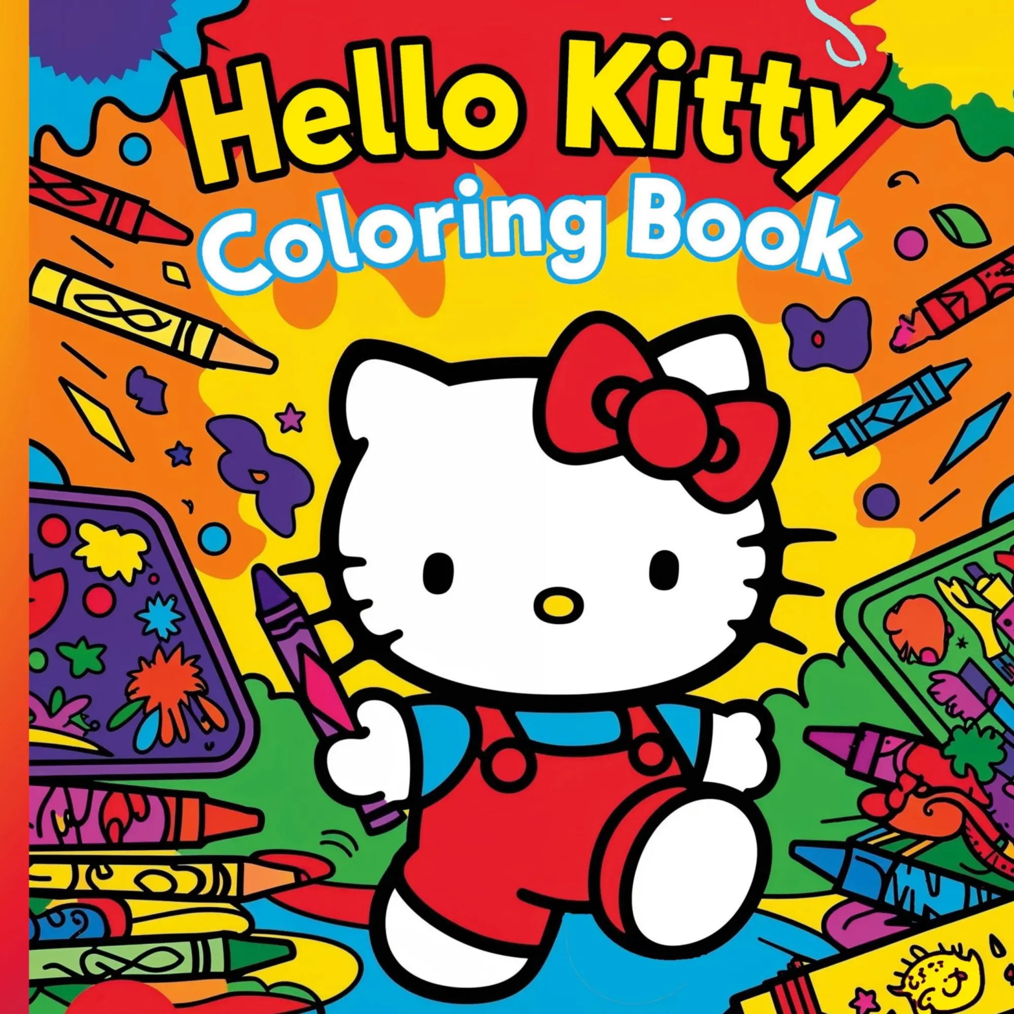 Cover: 9789339772338 | Hello Kitty Coloring Book | Howard D. McQuaid | Taschenbuch | Englisch
