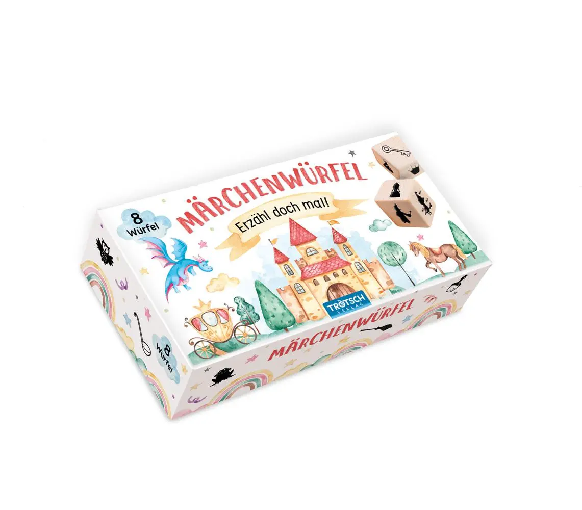 Cover: 4251901502438 | Trötsch Würfelset Märchenwürfel Erzähl doch mal | Co.KG | Spiel | 2022