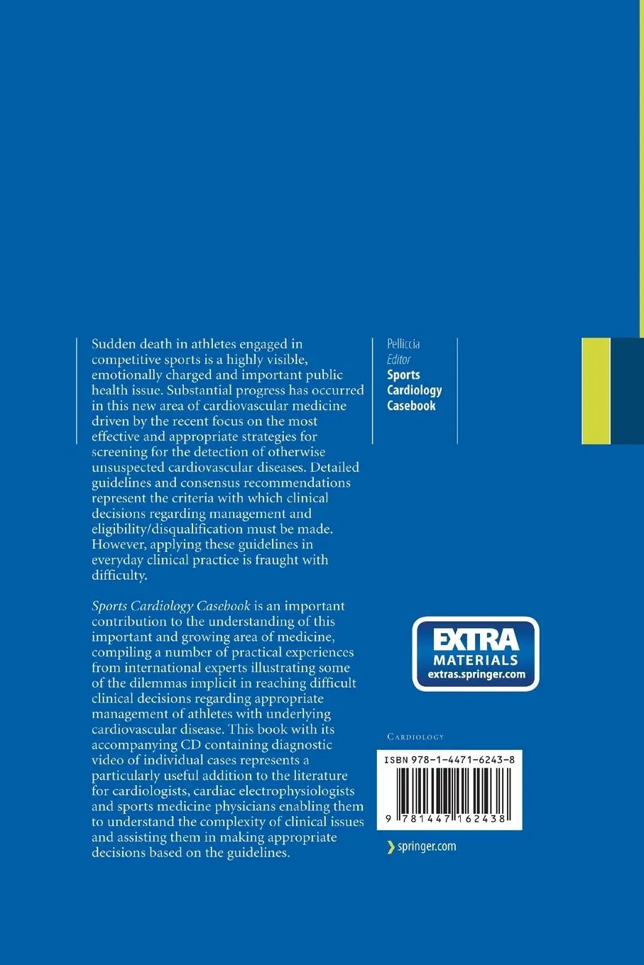 Rückseite: 9781447162438 | Sports Cardiology Casebook | Antonio Pelliccia | Taschenbuch | xviii