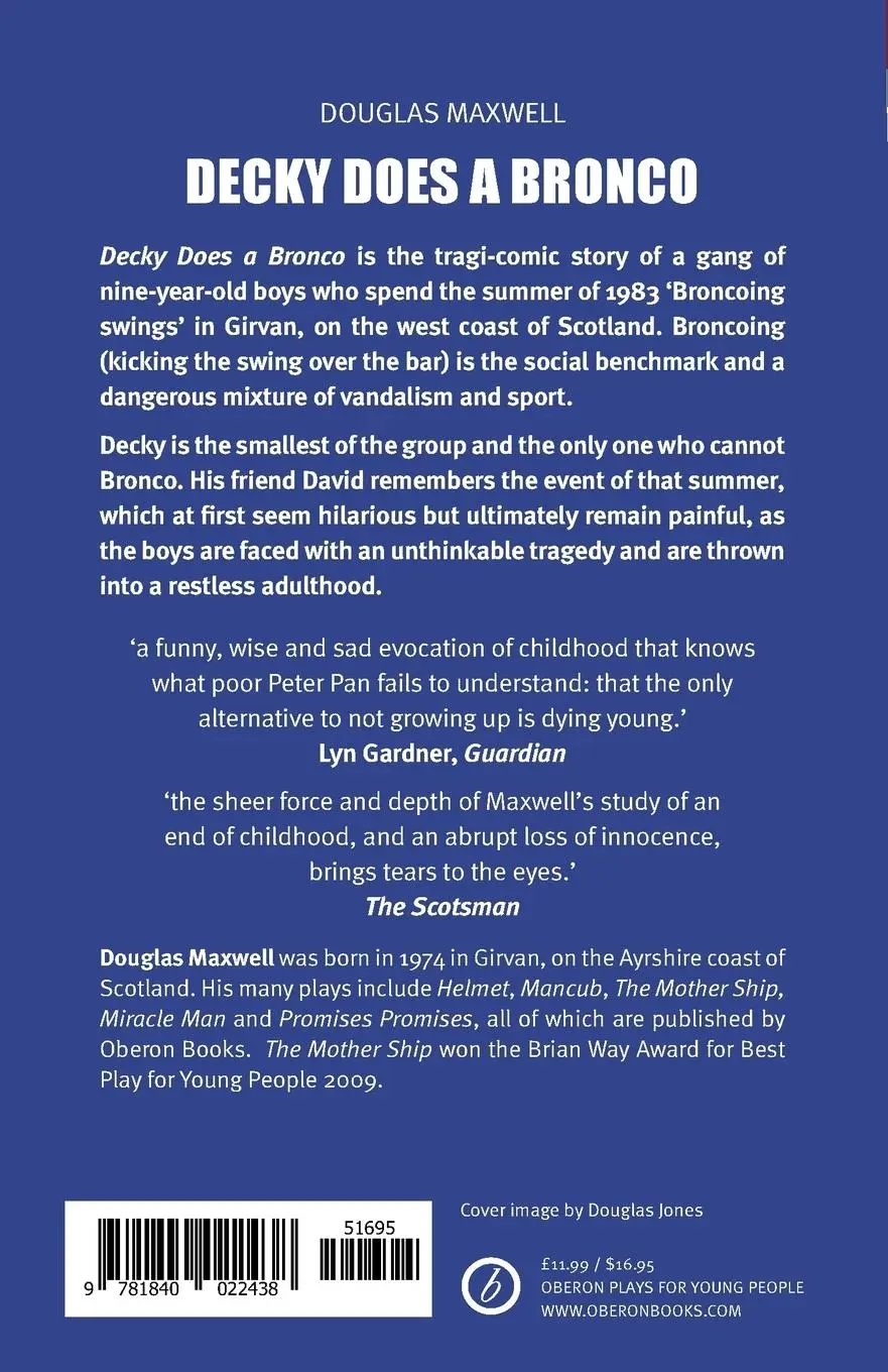Rückseite: 9781840022438 | Decky Does a Bronco | Douglas Maxwell | Taschenbuch | Englisch | 2002