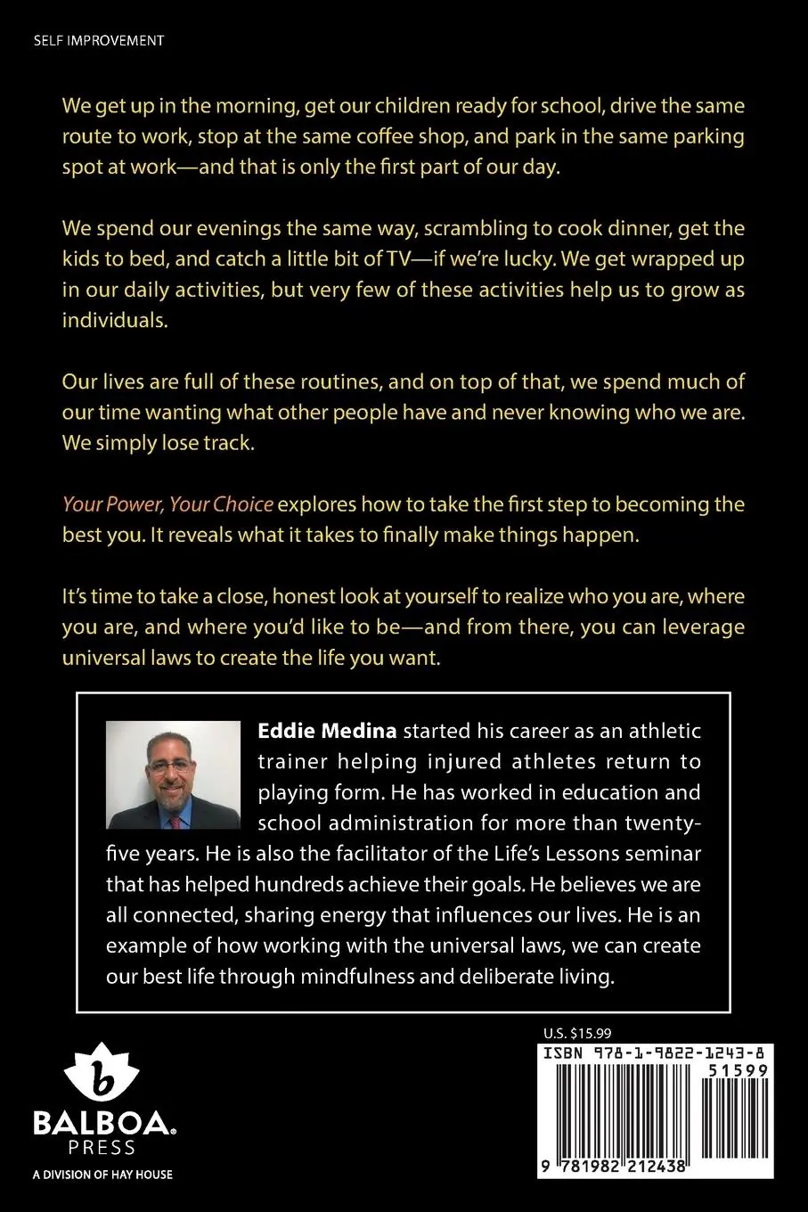 Rückseite: 9781982212438 | Your Power, Your Choice | A Guide to Living Your Best Life | Medina