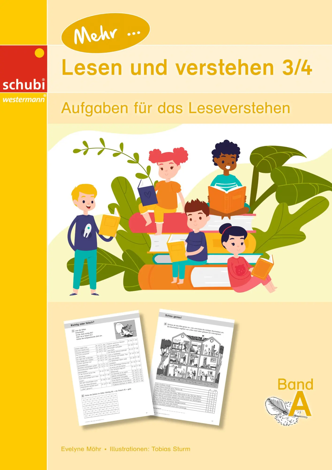 Cover: 9783072102438 | Mehr... Lesen und verstehen 3/4 Band A | Evelyne Möhr | Taschenbuch