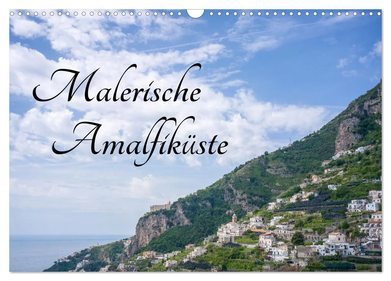 Cover: 9783457312438 | Malerische Amalfiküste (Wandkalender 2026 DIN A3 quer), CALVENDO...