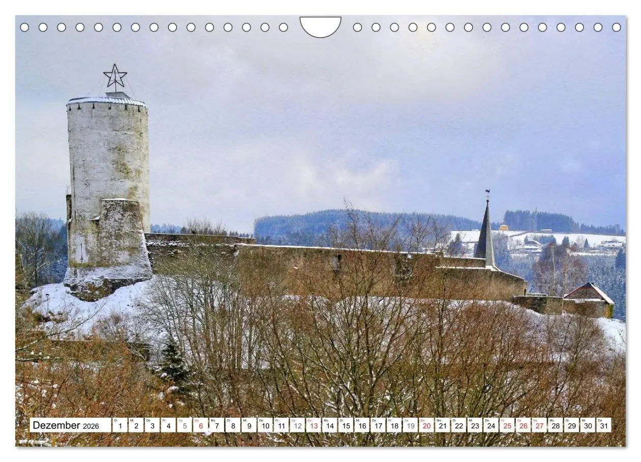 Bild: 9783516022438 | Burgenland Eifel (Wandkalender 2026 DIN A4 quer), CALVENDO...