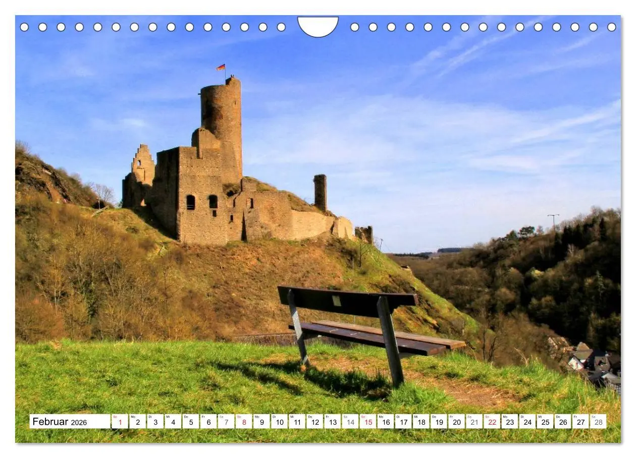 Bild: 9783516022438 | Burgenland Eifel (Wandkalender 2026 DIN A4 quer), CALVENDO...