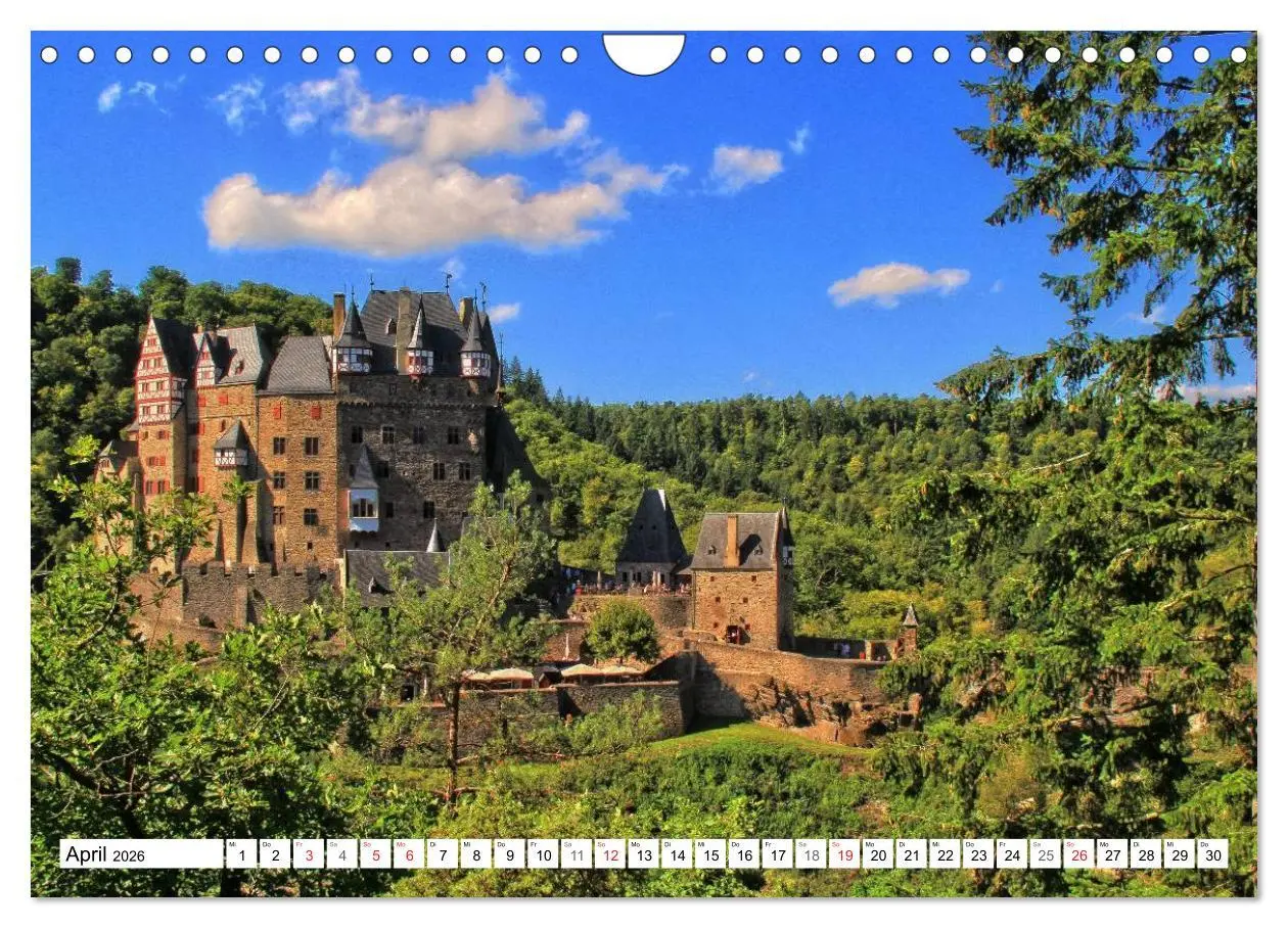 Bild: 9783516022438 | Burgenland Eifel (Wandkalender 2026 DIN A4 quer), CALVENDO...