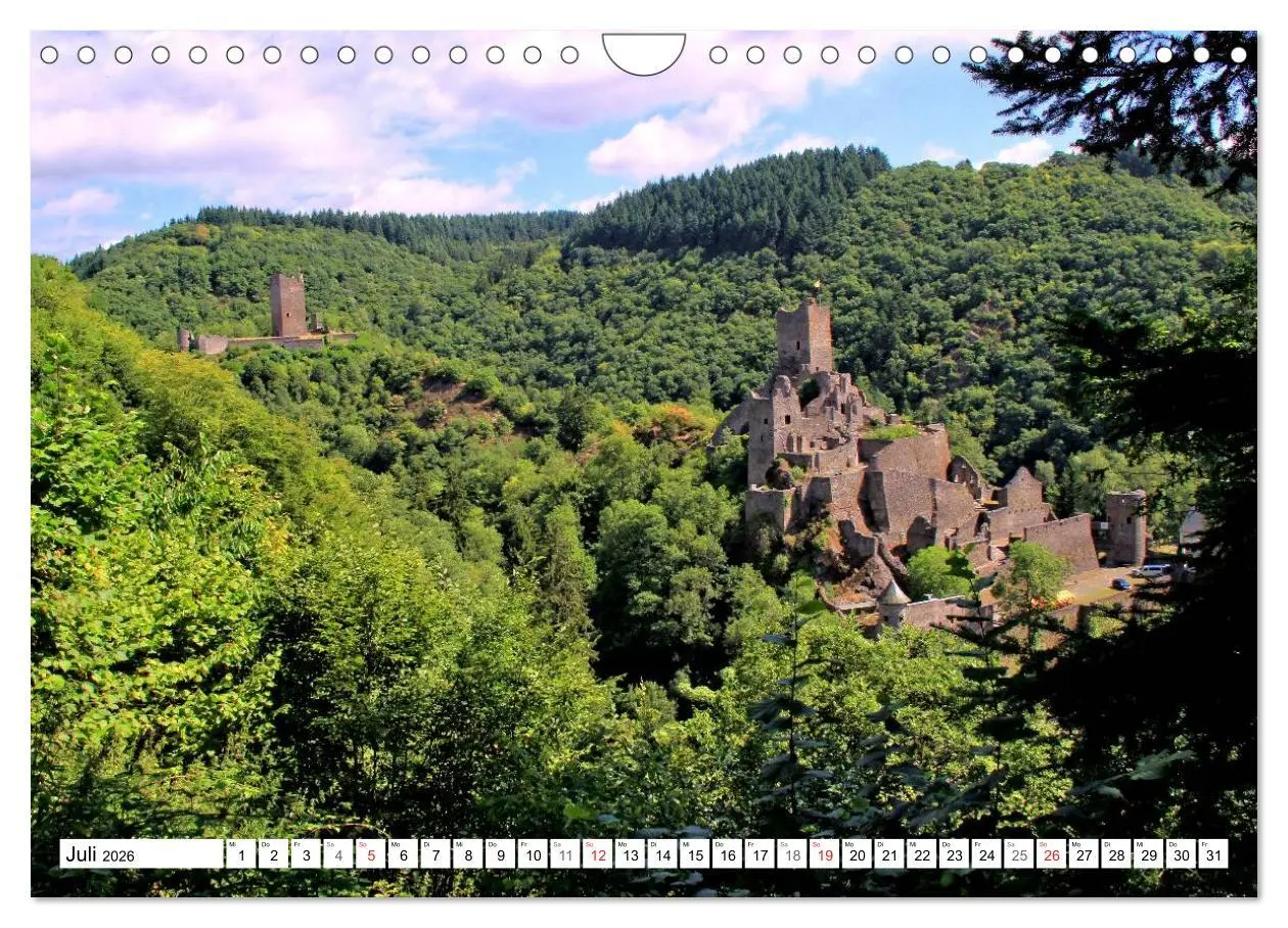 Bild: 9783516022438 | Burgenland Eifel (Wandkalender 2026 DIN A4 quer), CALVENDO...