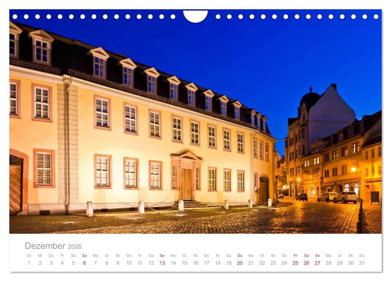 Bild: 9783516192438 | THÜRINGEN 2026 (Wandkalender 2026 DIN A4 quer), CALVENDO...