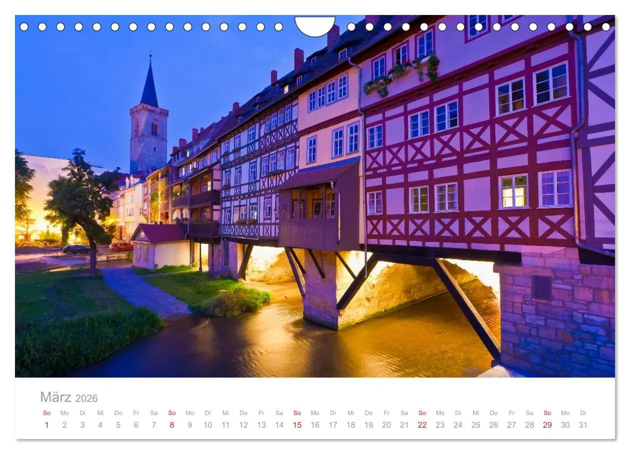 Bild: 9783516192438 | THÜRINGEN 2026 (Wandkalender 2026 DIN A4 quer), CALVENDO...