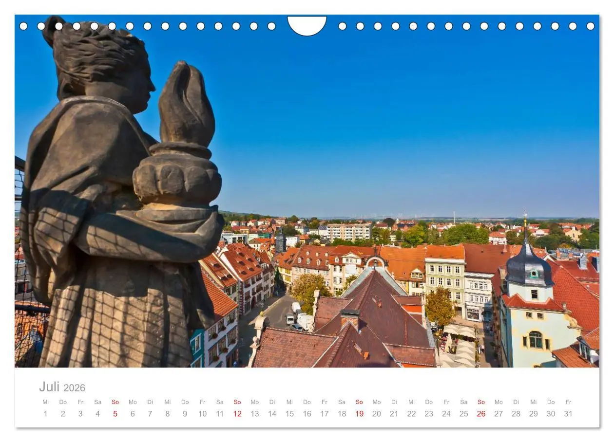 Bild: 9783516192438 | THÜRINGEN 2026 (Wandkalender 2026 DIN A4 quer), CALVENDO...