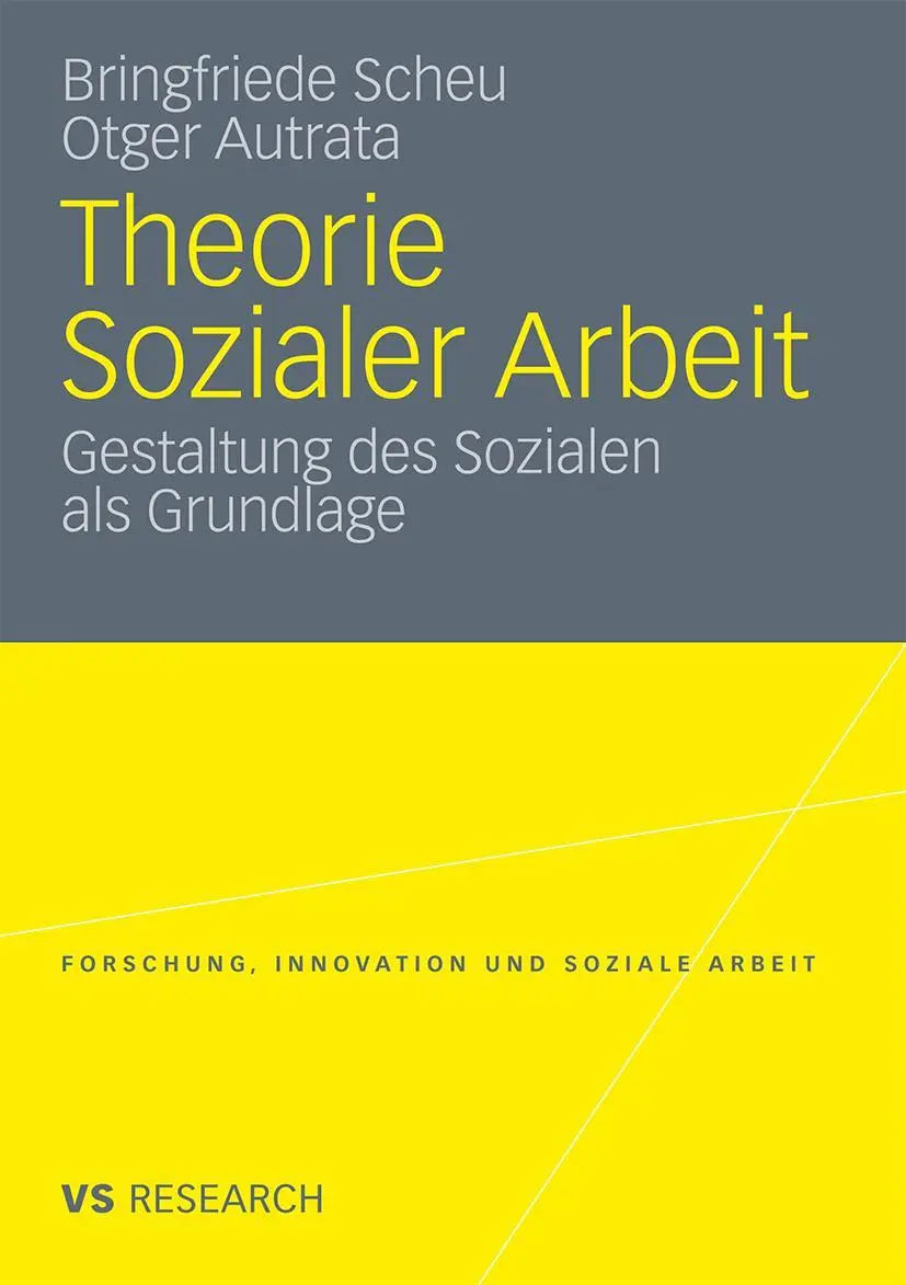 Cover: 9783531182438 | Theorie Sozialer Arbeit | Gestaltung des Sozialen als Grundlage | Buch