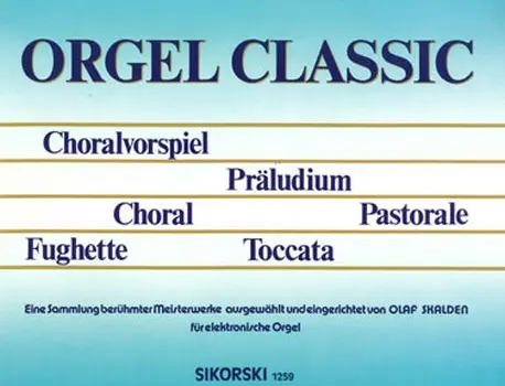 Cover: 9790003012438 | Orgel Classic | Songbuch (E-Orgel) | Buch | Sikorski Edition