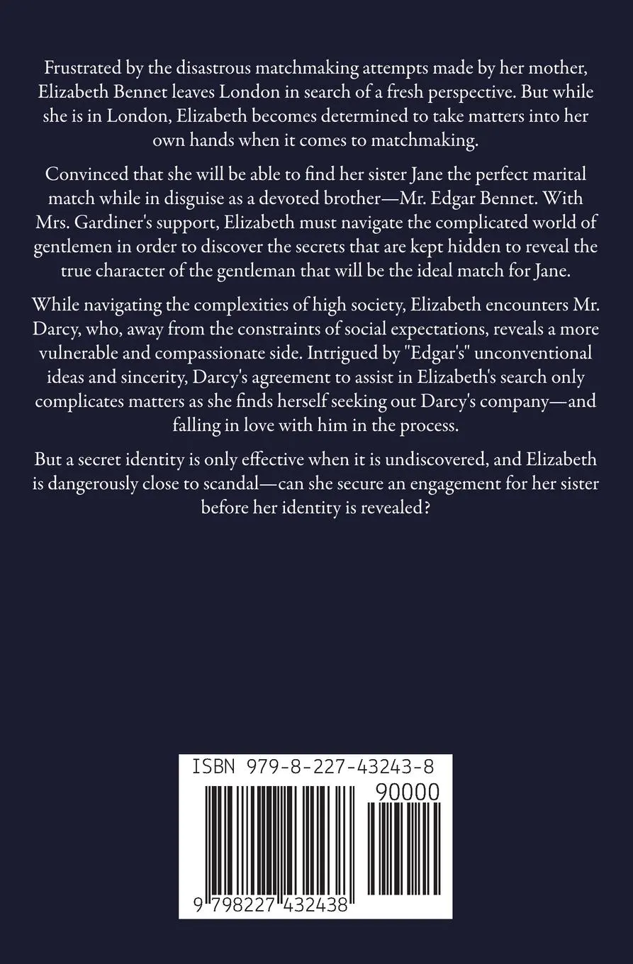 Rückseite: 9798227432438 | A Devoted Sister | A Pride and Prejudice Variation | Kiera Montclaire