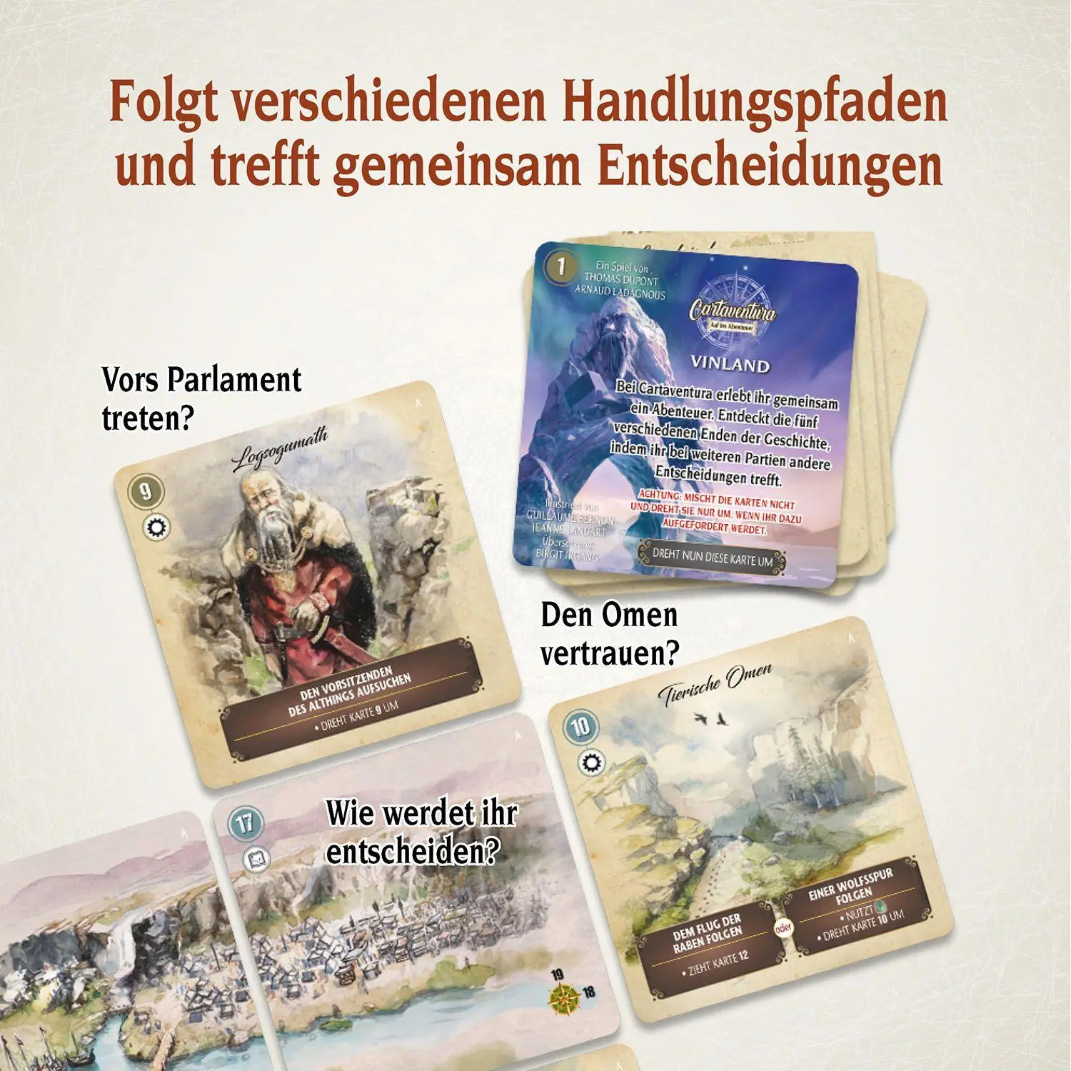 Bild: 4002051682538 | Cartaventura Vinland | Arnaud Ladagnous Thomas Dupont | Spiel | 682538