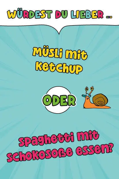 Bild: 4260478342538 | Kartenspiel: Würdest du lieber...? Nashornstarke Fragen für Kids...