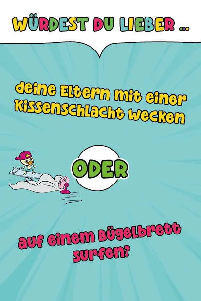 Bild: 4260478342538 | Kartenspiel: Würdest du lieber...? Nashornstarke Fragen für Kids...