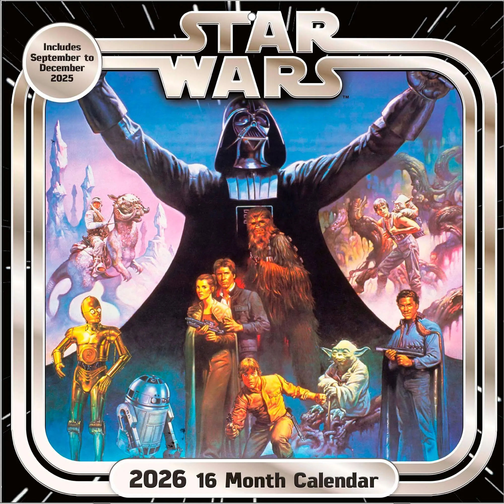 Cover: 9781804232538 | STARWARS - Broschürenkalender 30 x 30 | Kalender | 28 S. | Deutsch