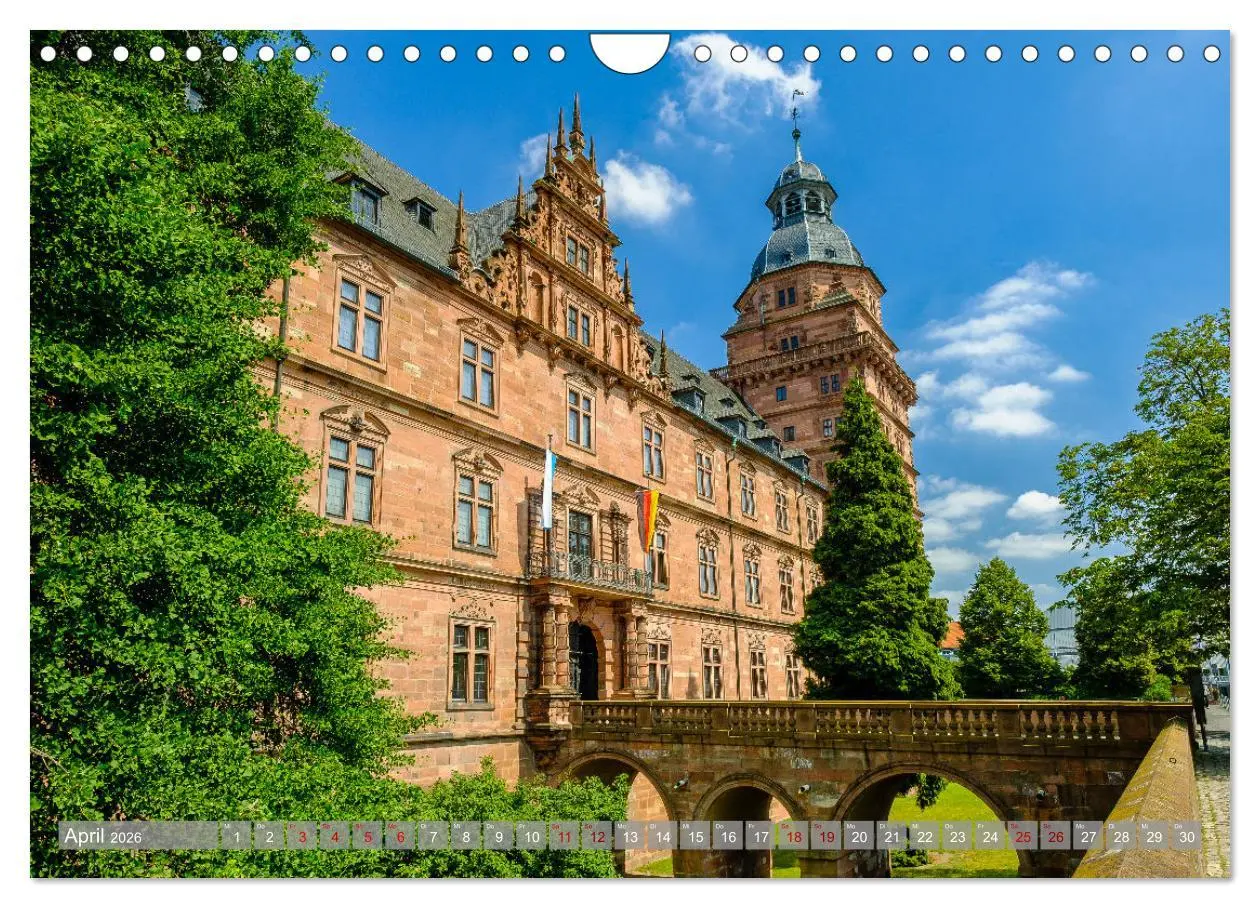 Bild: 9783457542538 | Ein Blick auf Aschaffenburg (Wandkalender 2026 DIN A4 quer),...