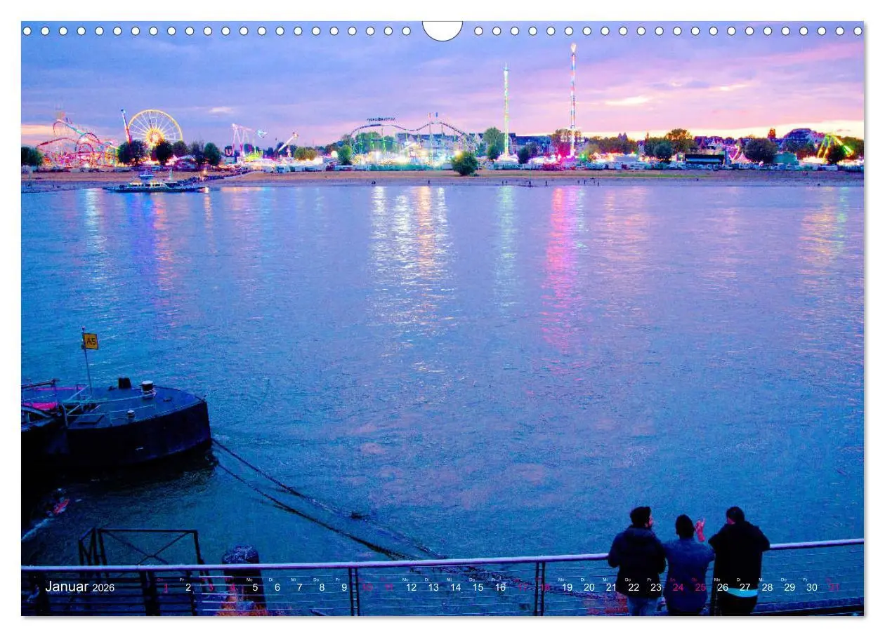 Bild: 9783457782538 | Rheinkirmes in Düsseldorf (Wandkalender 2026 DIN A3 quer), CALVENDO...