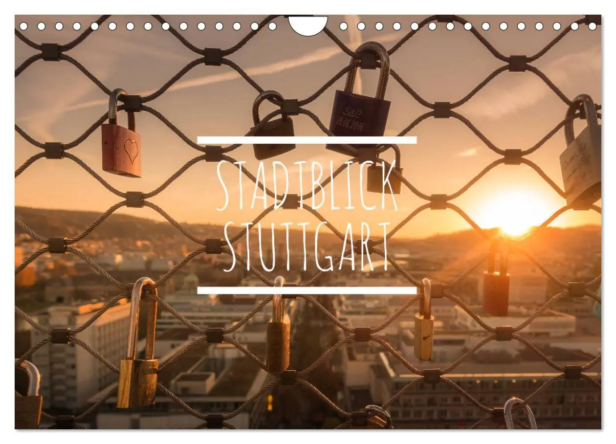 Cover: 9783457922538 | Stadtblick Stuttgart (Wandkalender 2026 DIN A4 quer), CALVENDO...