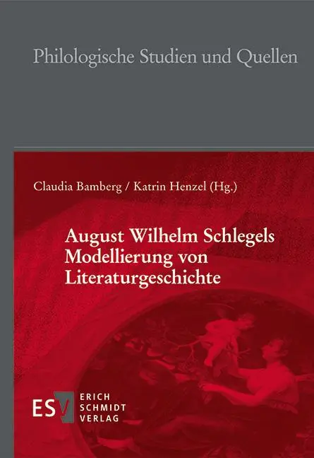 Cover: 9783503212538 | August Wilhelm Schlegels Modellierung von Literaturgeschichte | Buch