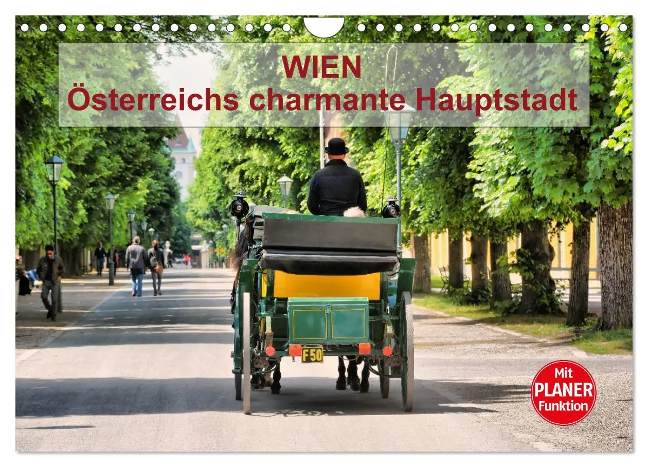 Cover: 9783516012538 | Wien - Österreichs charmante Hauptstadt (Wandkalender 2026 DIN A4...