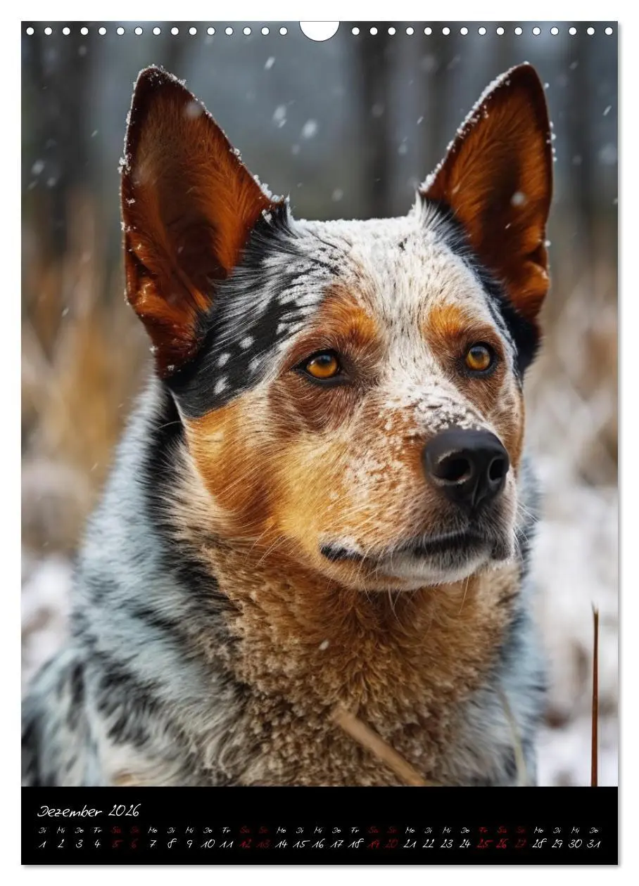 Bild: 9783516322538 | Australian Cattle Dogs (Wandkalender 2026 DIN A3 hoch), CALVENDO...