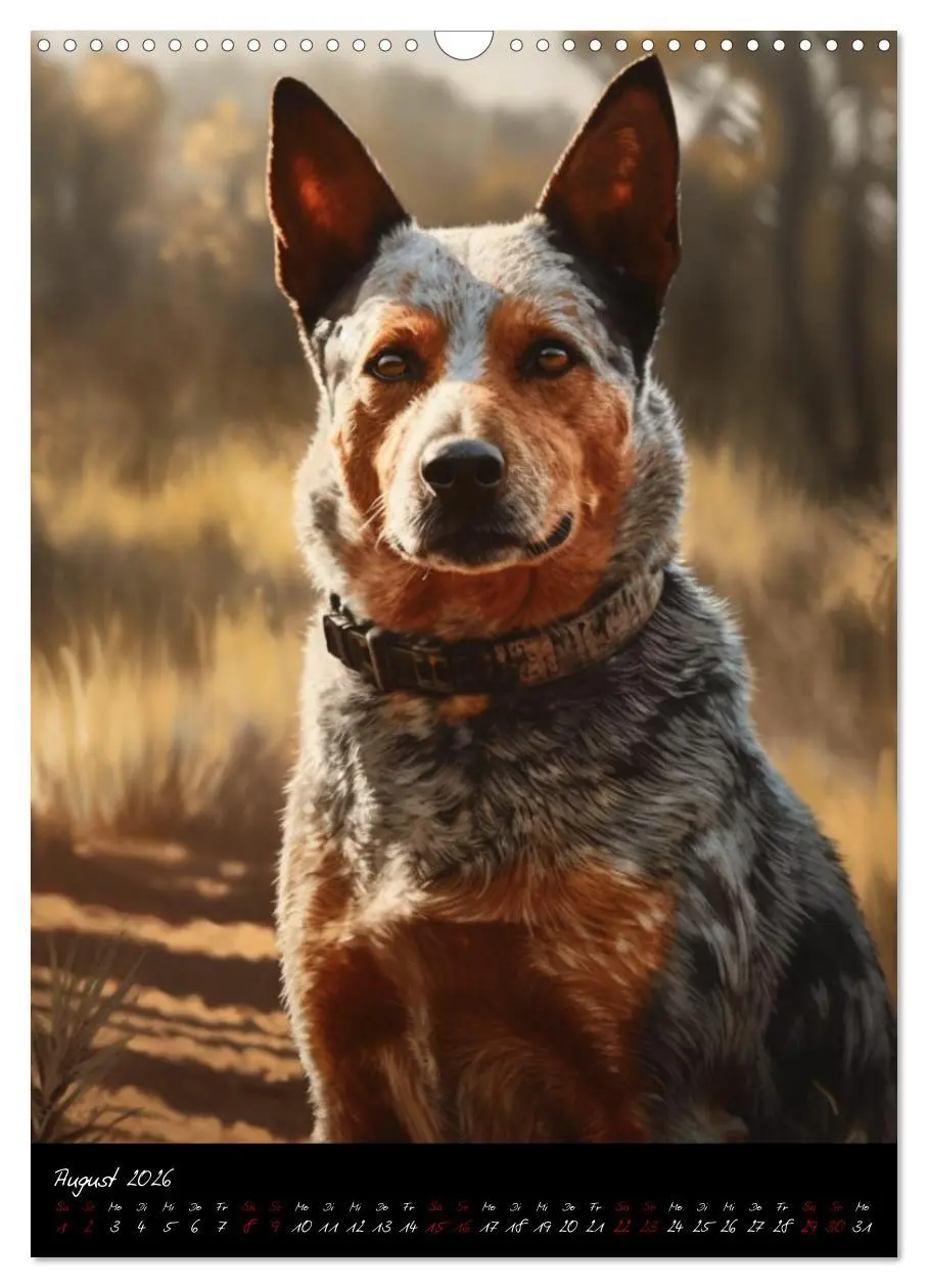 Bild: 9783516322538 | Australian Cattle Dogs (Wandkalender 2026 DIN A3 hoch), CALVENDO...