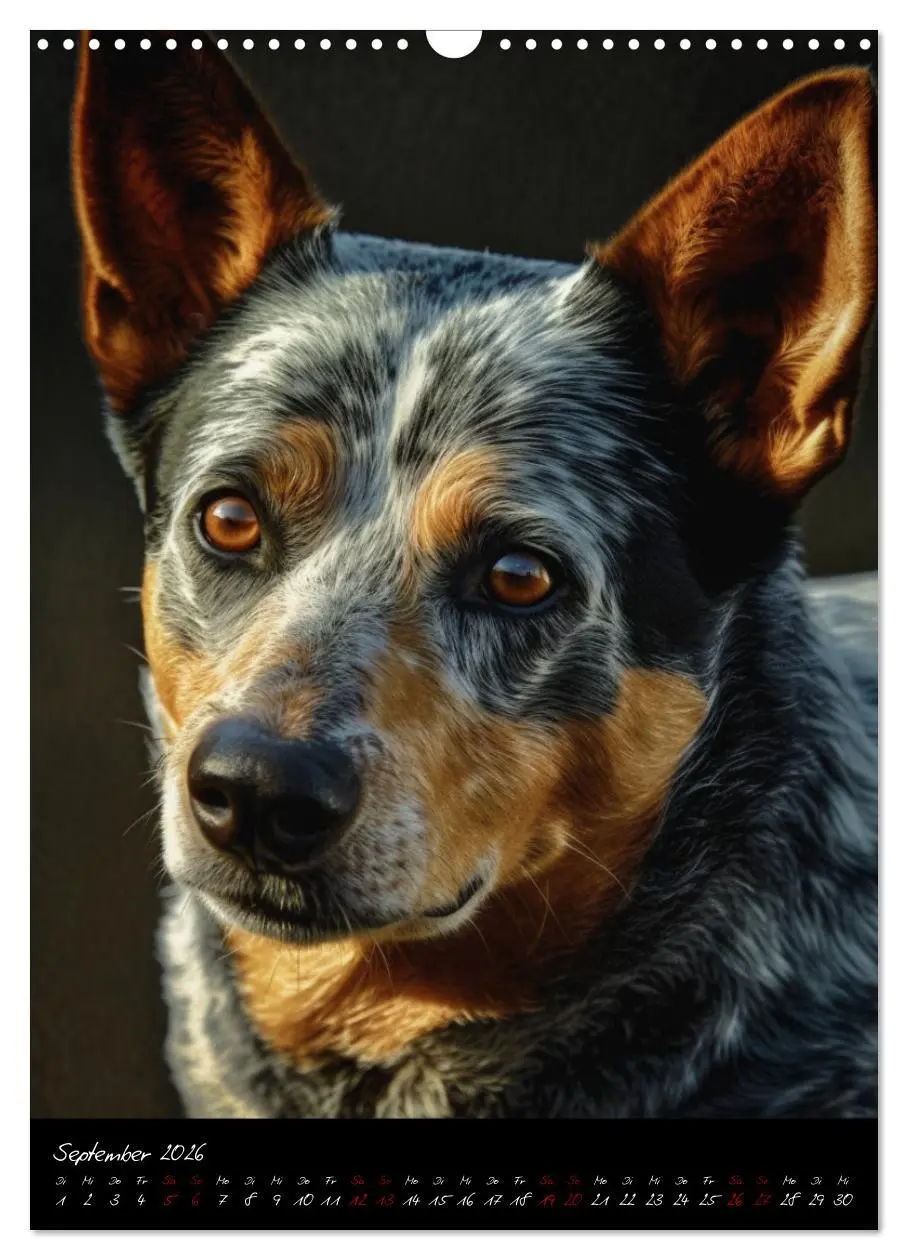 Bild: 9783516322538 | Australian Cattle Dogs (Wandkalender 2026 DIN A3 hoch), CALVENDO...