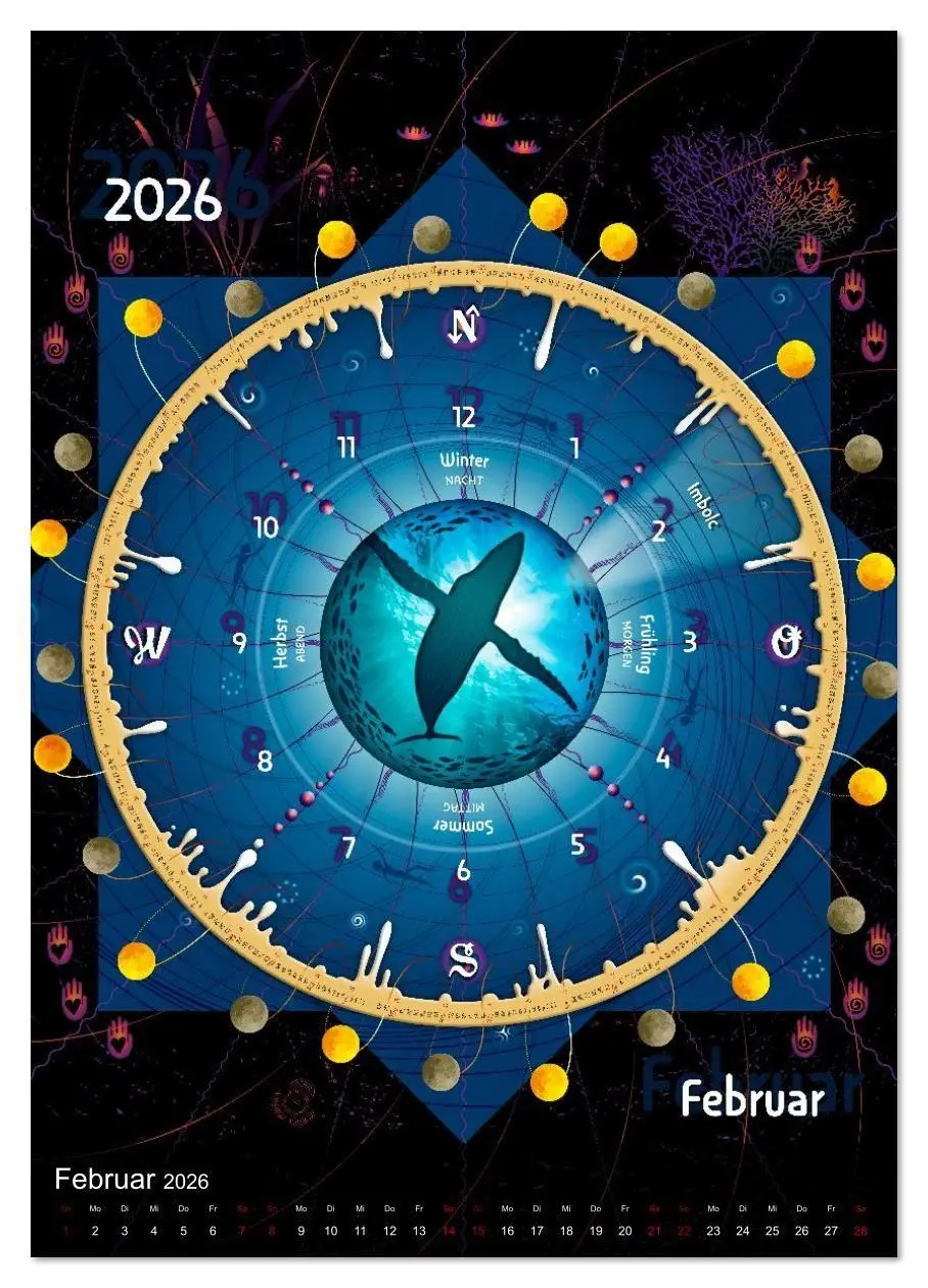 Bild: 9783516632538 | Jahreskreise (Wandkalender 2026 DIN A3 hoch), CALVENDO Monatskalender