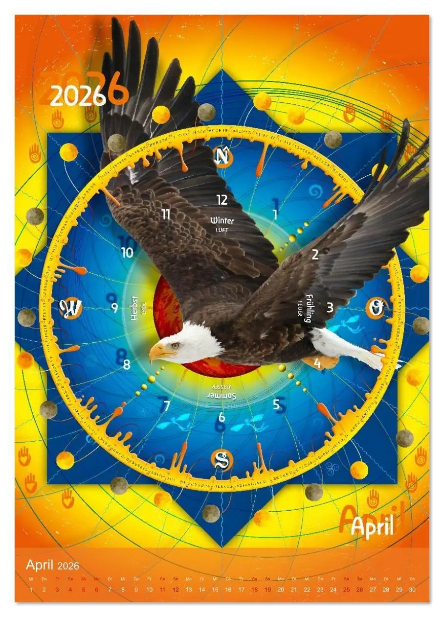Bild: 9783516632538 | Jahreskreise (Wandkalender 2026 DIN A3 hoch), CALVENDO Monatskalender