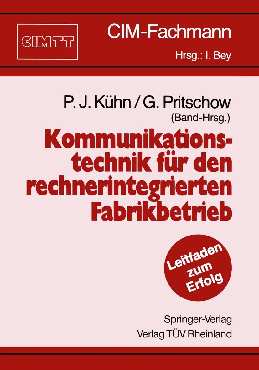 Cover: 9783540532538 | Kommunikationstechnik für den rechnerintegrierten Fabrikbetrieb | Buch