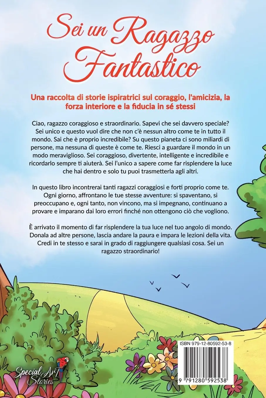 Rückseite: 9791280592538 | Sei un Ragazzo Fantastico | Special Art Stories (u. a.) | Taschenbuch